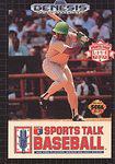 Sports Talk Baseball Sega Genesis
