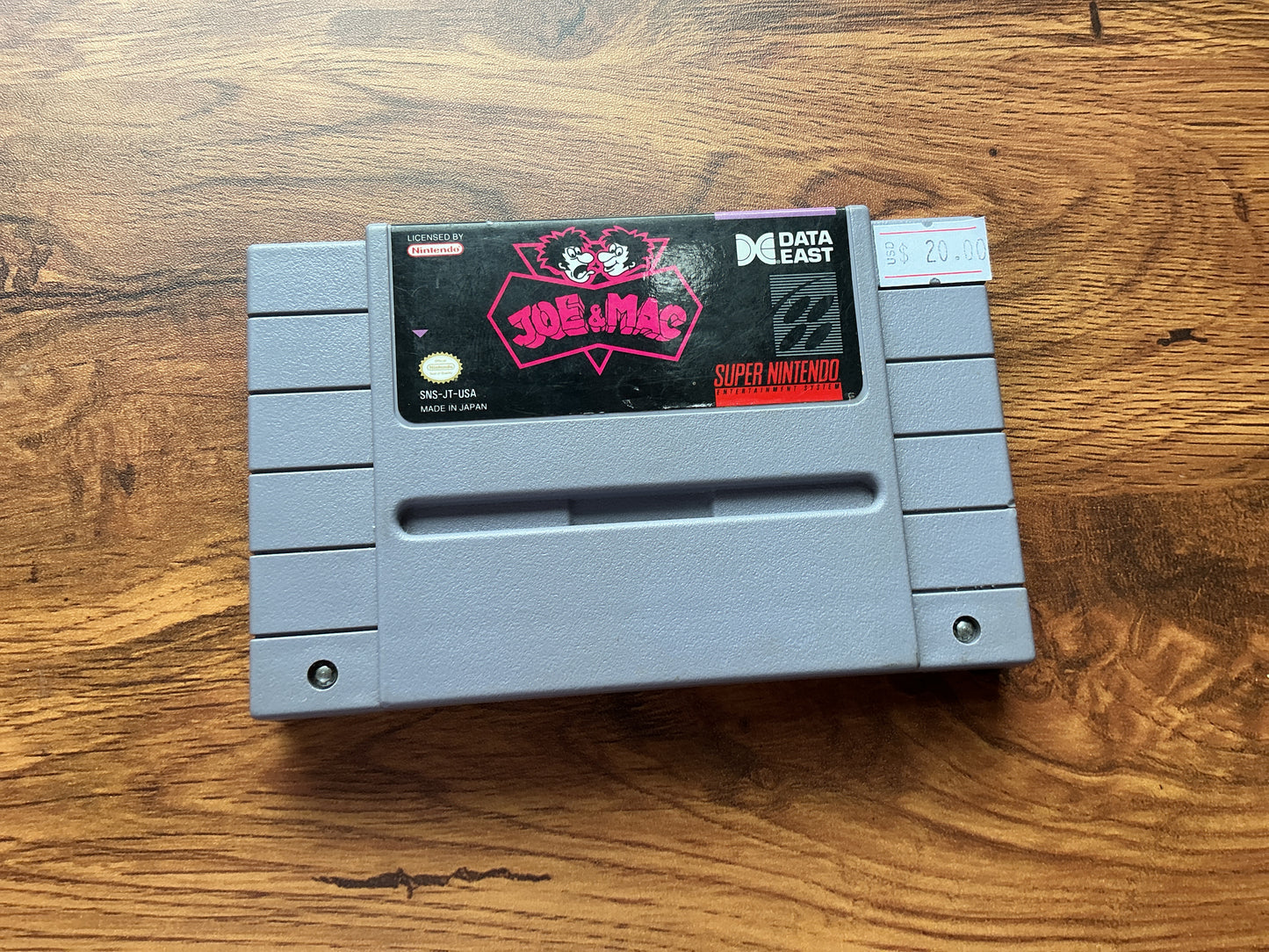 Super Nintendo Joe & Mac