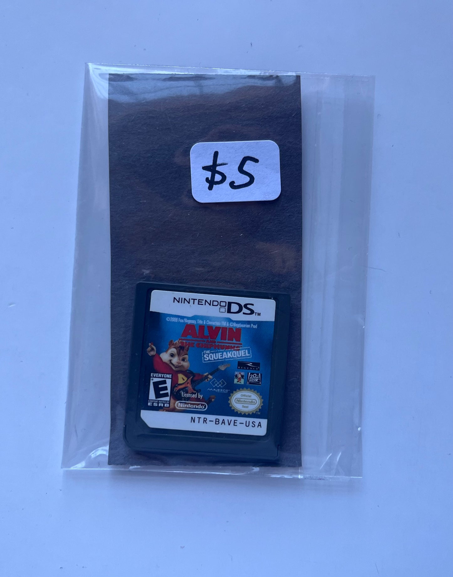 Alvin and the Chipmunks the Squeakquel Nintendo DS