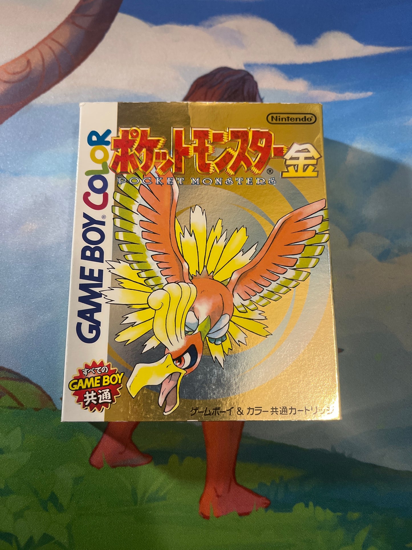 Japanese GameBoy Color Pokemon Gold