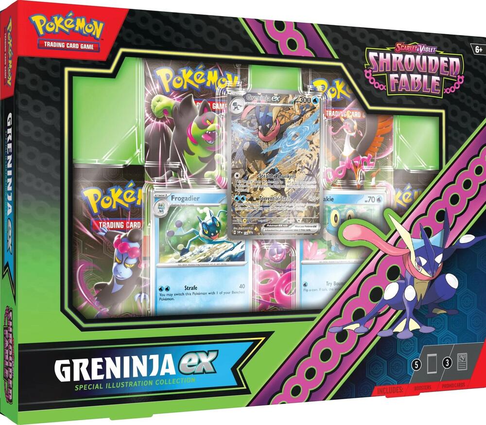 Pokemon TCG Greninja Illustration Collection