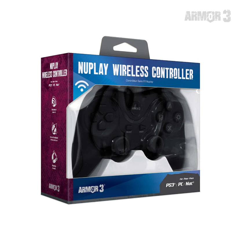NuPlay PS3® Wireless Game Controller - Black