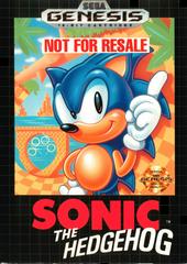 Sonic the Hedgehog [Not for Resale] Sega Genesis
