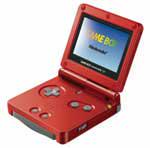 Red Gameboy Advance SP GameBoy Advance