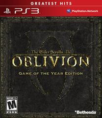 Elder Scrolls IV Oblivion Game of the Year [Greatest Hits] Playstation 3