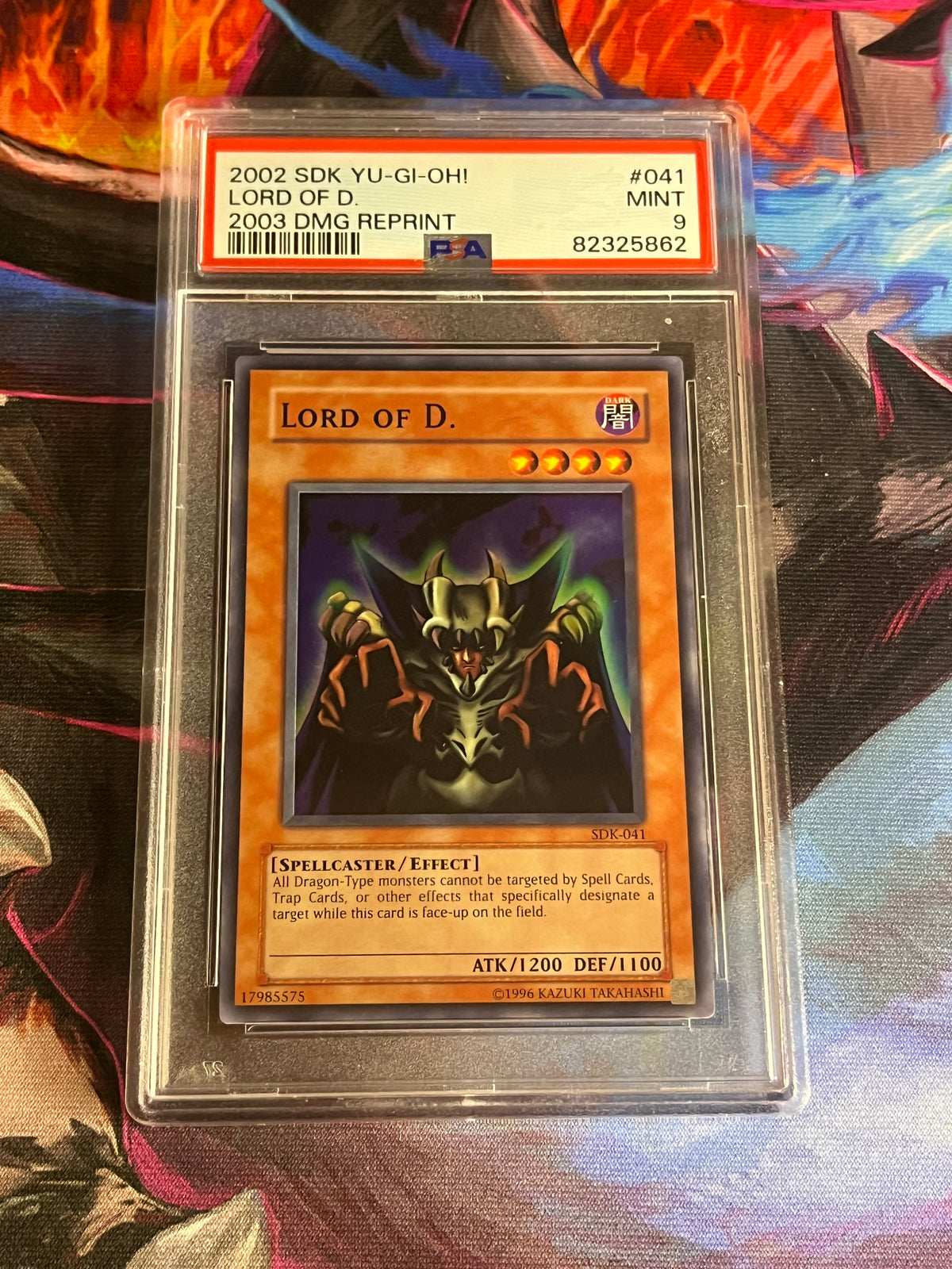 Lord Of D. 2003 DMG Reprint #041 PSA 9