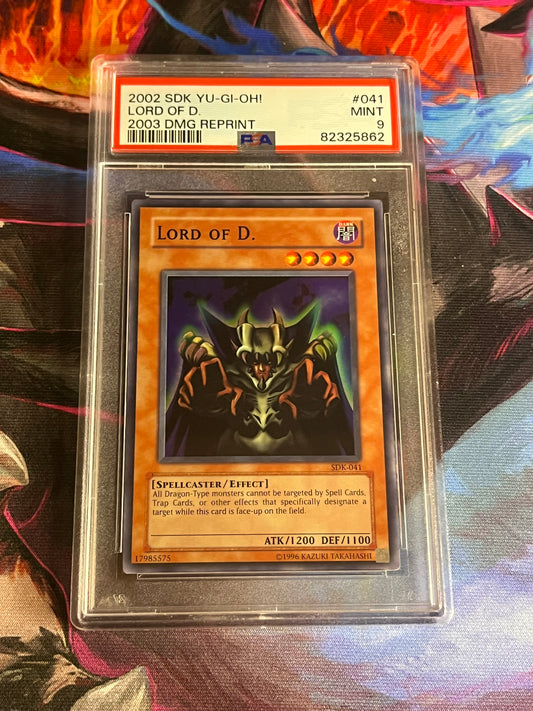 Lord Of D. 2003 DMG Reprint #041 PSA 9