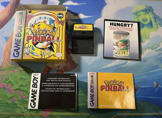 Gameboy Color Pokemon Pinball CIB