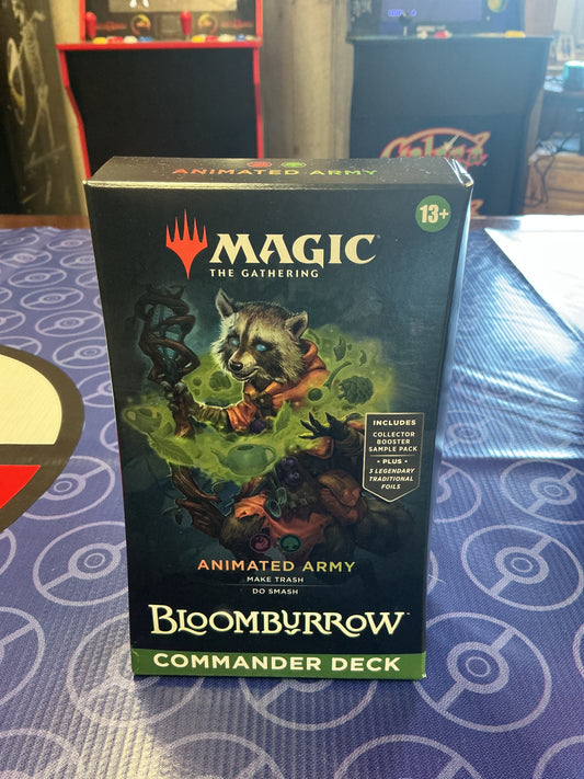 MTG Bloomburrow Commander Deck Animated Army