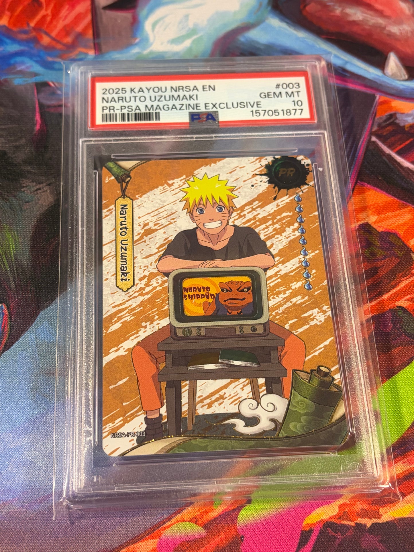 Naruto Uzumaki #003 PSA 10