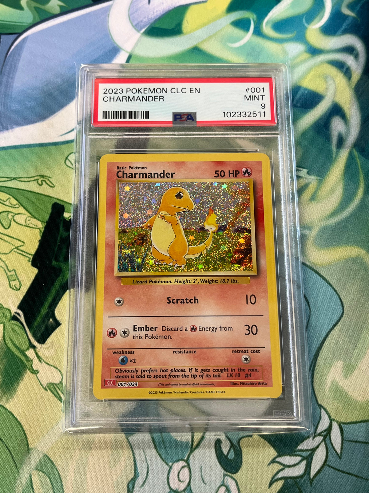 Charmander #001 PSA 9