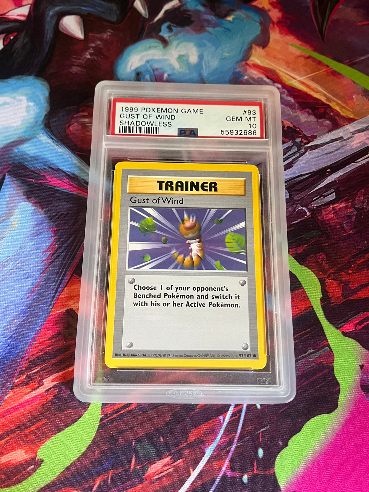 Gust of Wind Shadowless PSA 10