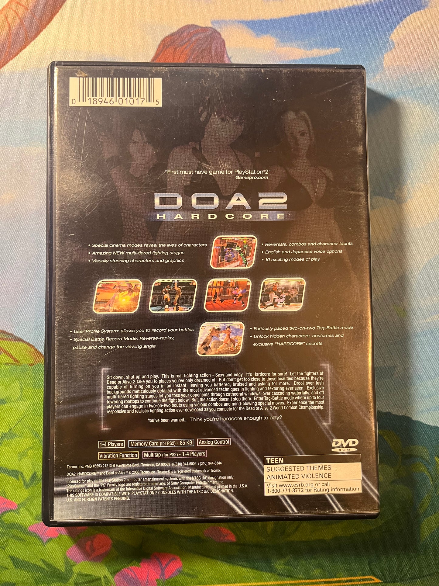 DOA 2 PS2