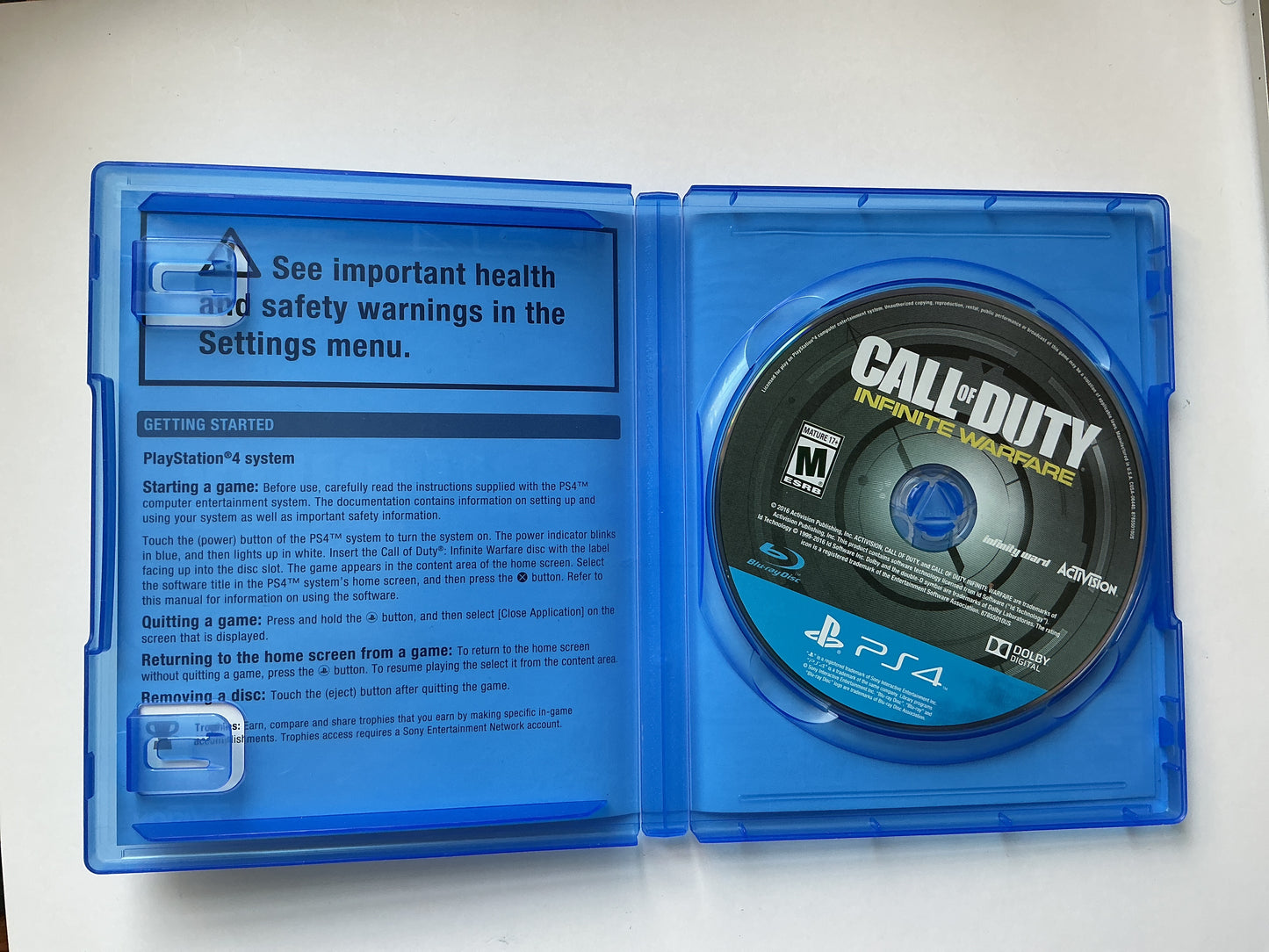 Call of Duty Infinite Warfare PS4