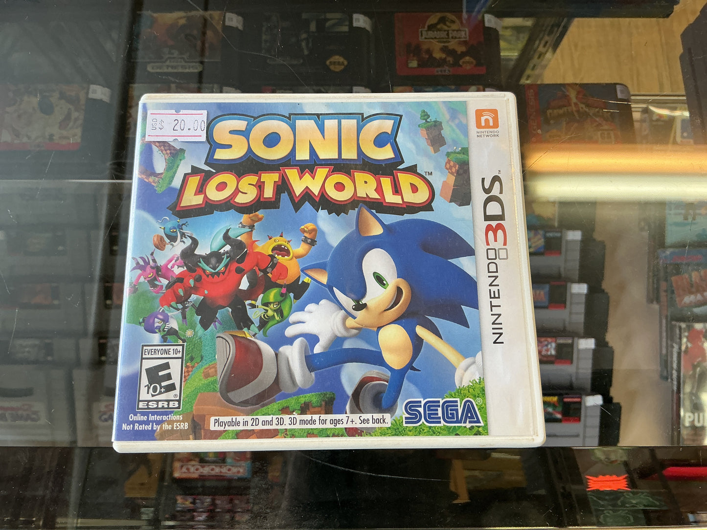 Sonic Lost World Nintendo DS