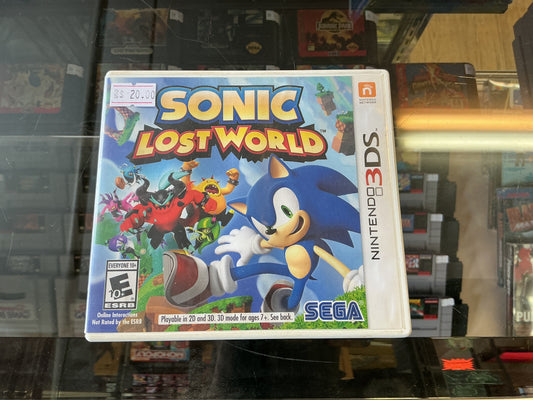 Sonic Lost World Nintendo DS