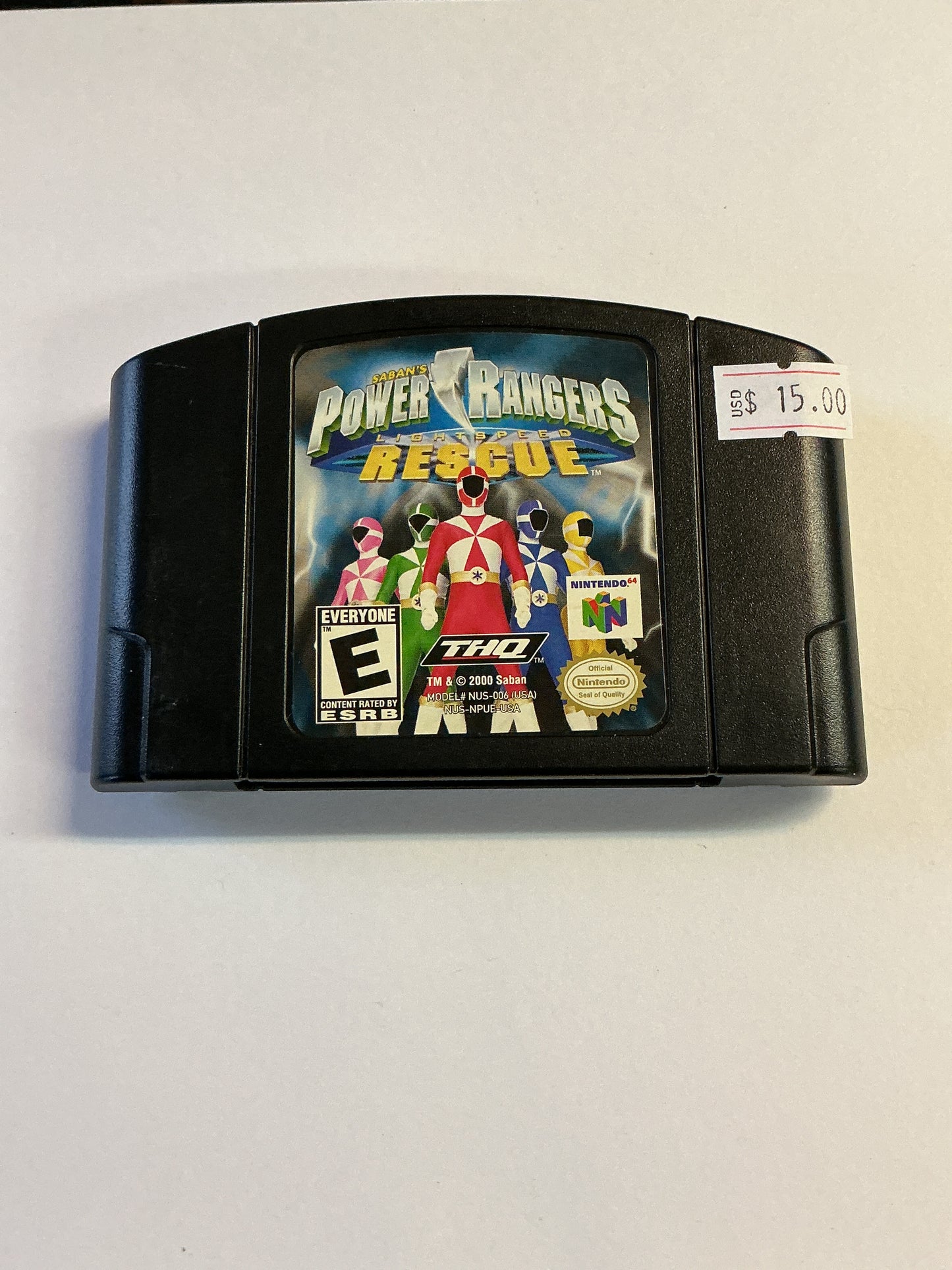 Power Rangers Lightspeed Rescue N64