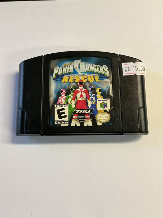 Power Rangers Lightspeed Rescue N64