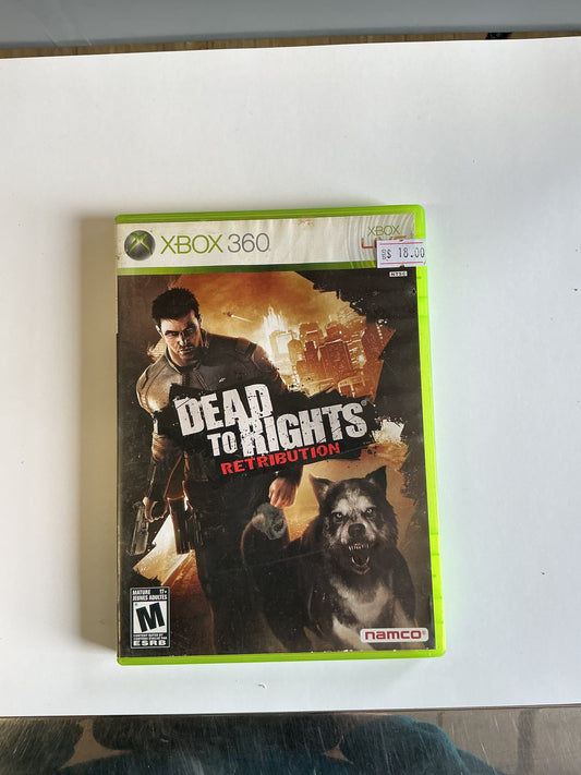 Dead to Rights Retribution XBOX 360