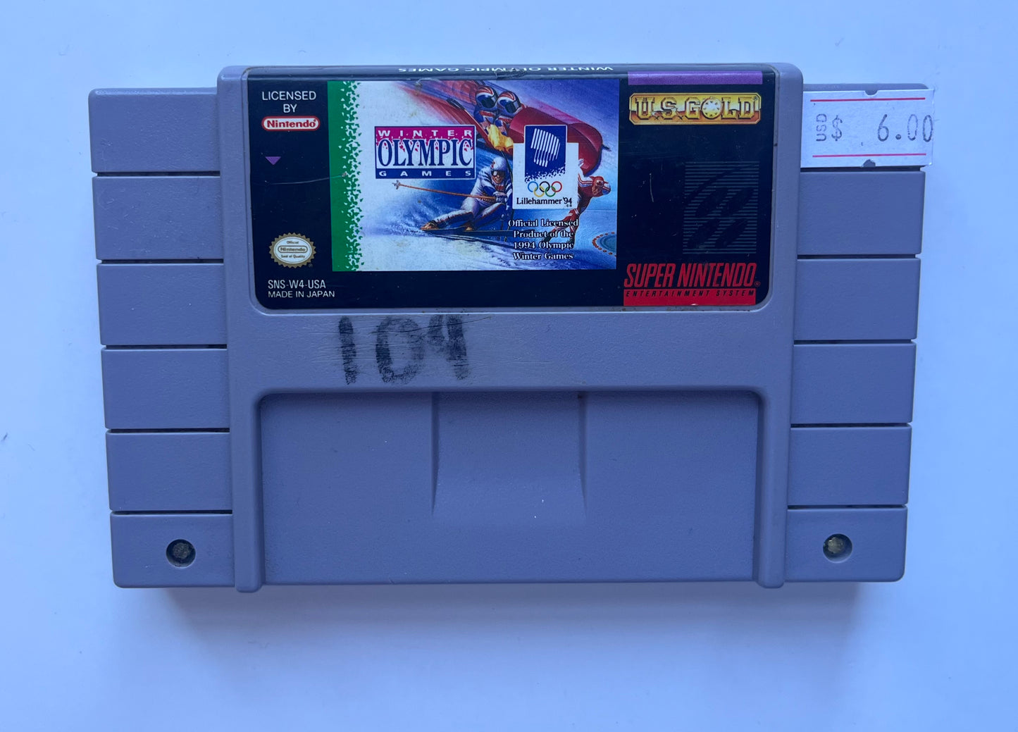 Winter Olympic Games SNES