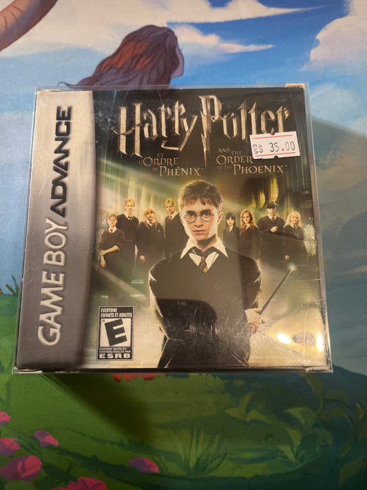GameBoy Advance Harry Potter Order of The Phoenix