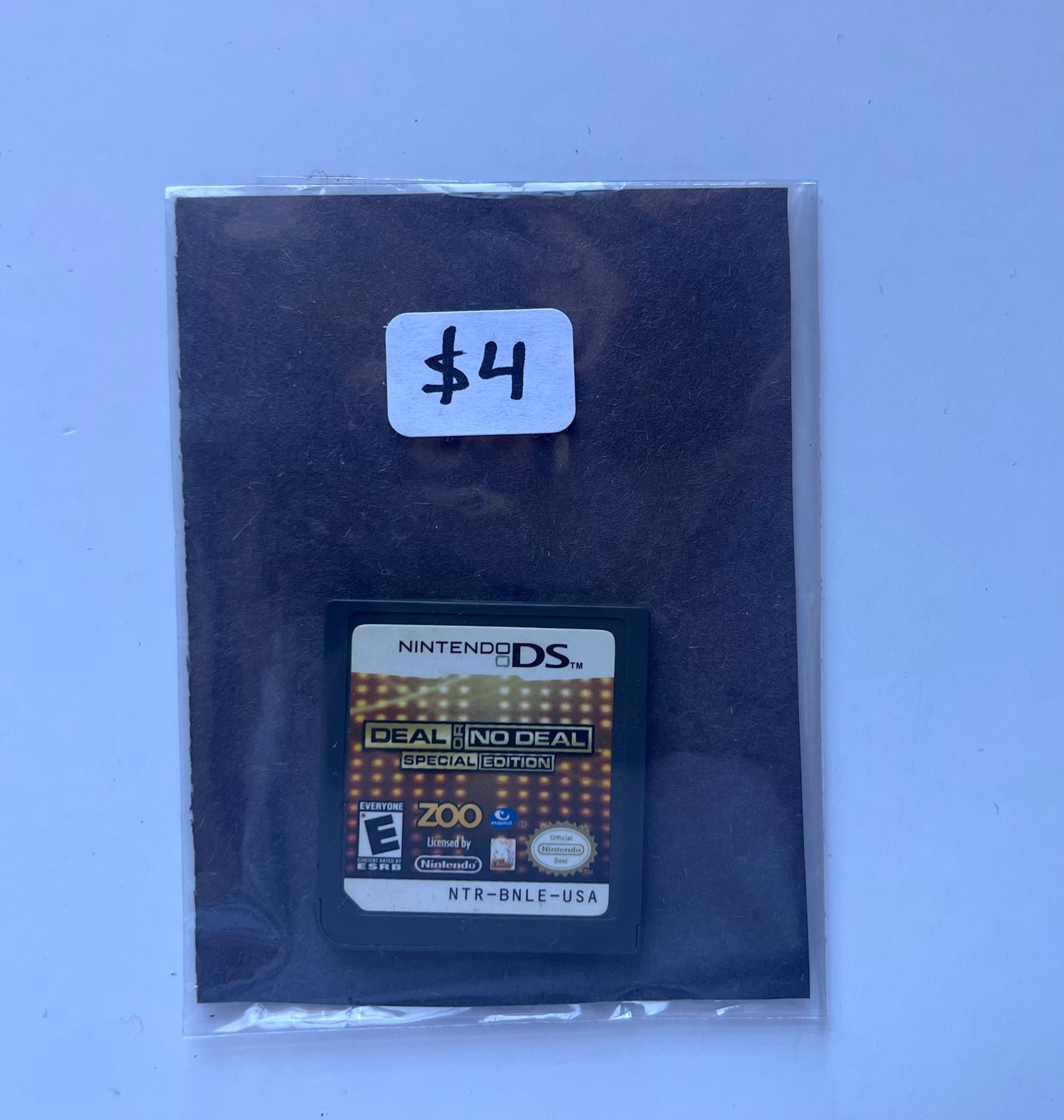 Deal or No Deal Special Edition Nintendo DS