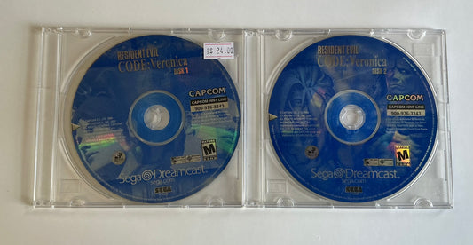 Resident Evil CODE: Veronica Sega Dreamcast