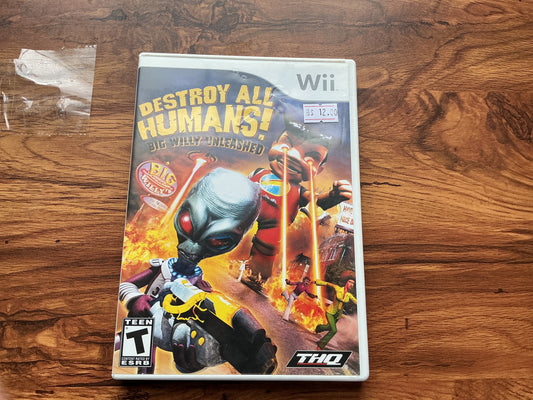 Nintendo Wii Destroy All Humans