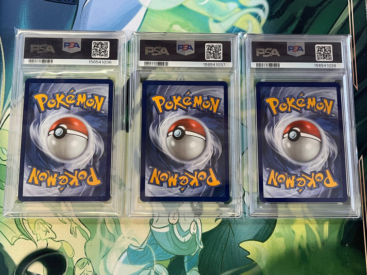 Rowlet Litten Popplio PSA 10 Set