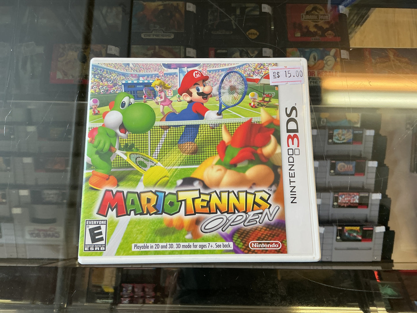 Mario Tennis Open 3DS