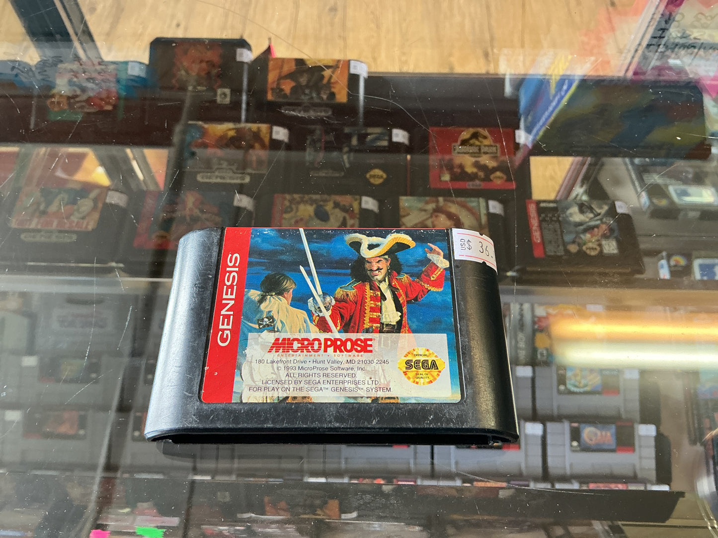 Sega Genesis Pirates! GOLD
