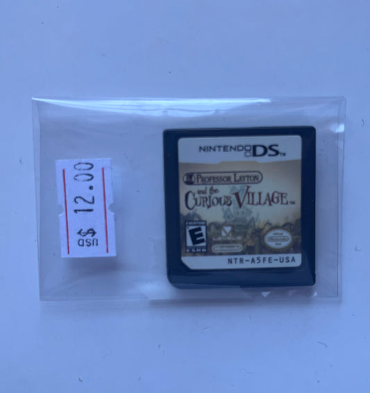 Professor Layton and the Curious Village Nintendo DS