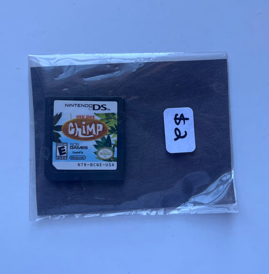 My Pet Chimp Nintendo DS