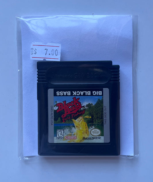 Black Bass Lure Fishing Gameboy