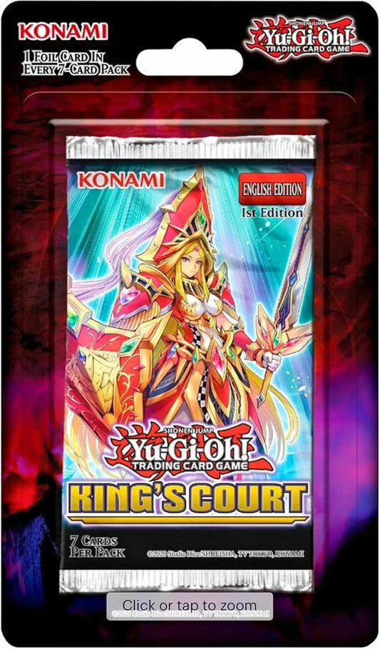 Yugioh! TCG Kings Court Blister Pack (Any Art)