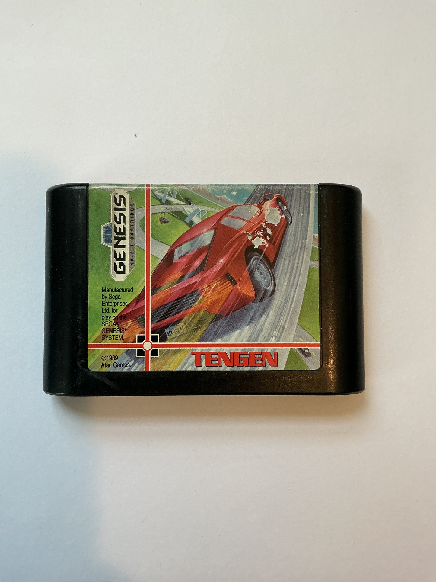 Hard Drivin Sega Genesis