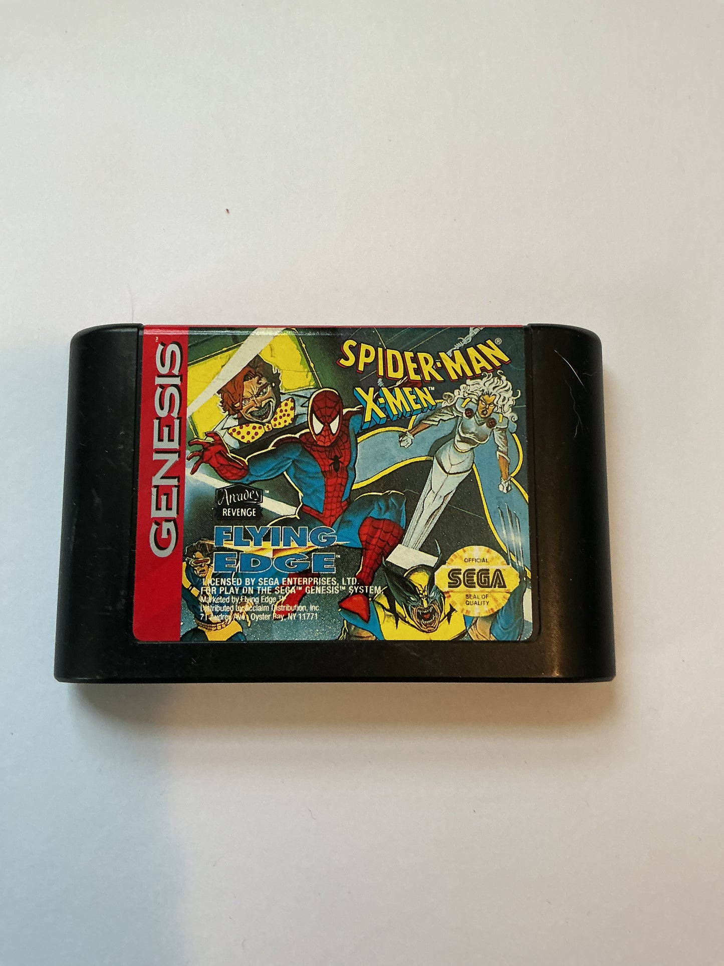 Spiderman X-Men Arcade's Revenge Sega Genesis
