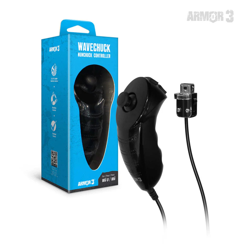 WaveChuck Nunchuck Controller - Black